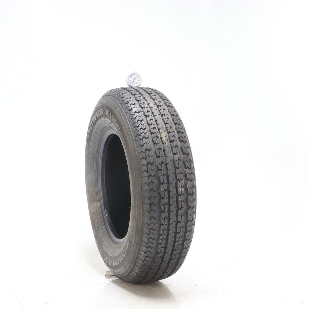 Set of (2) Used ST 205/75R14 Power King Towmax STR 1N/A C - 8.5-9/32 - Image 4