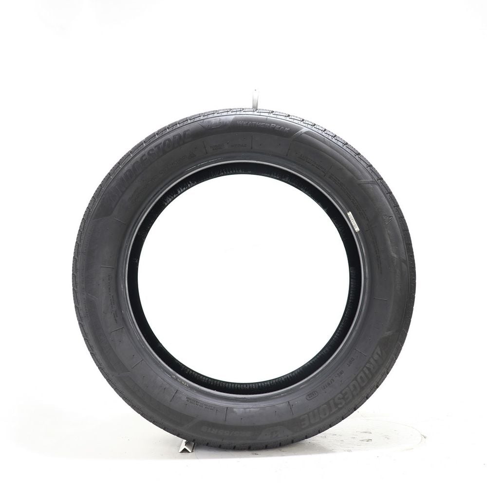 Set of (4) Used 225/55R19 Bridgestone WeatherPeak 99V - 9-9.5/32 - Image 3
