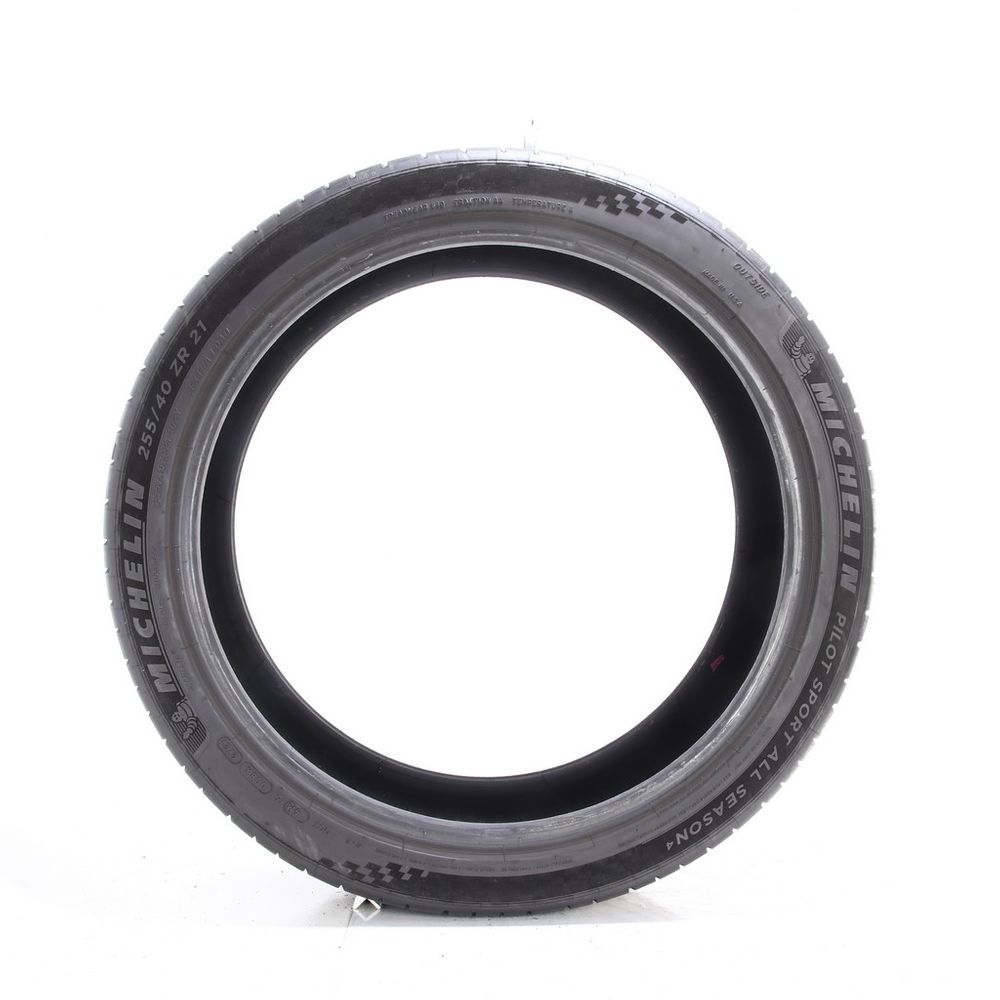 Set of (2) Used 255/40ZR21 Michelin Pilot Sport All Season 4 102Y - 5-5.5/32 - Image 3