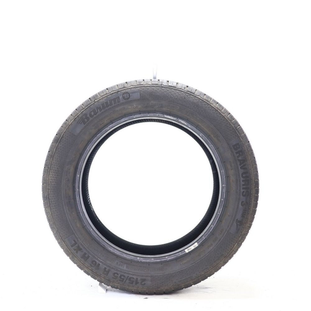 Set of (2) Used P 215/55R16 Barum Bravuris 3 HM 97H - 9/32 - Image 3