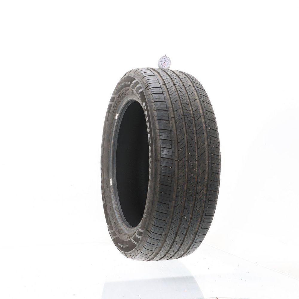 Set of (2) Used 235/55R19 Cooper Endeavor Plus 105H - 8.5-9/32 - Image 1