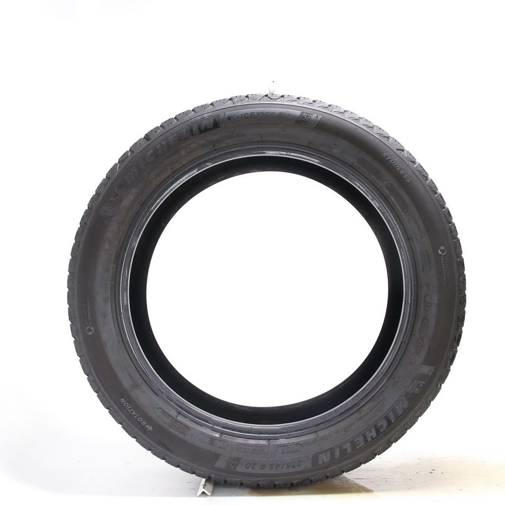 Set of (2) Used 275/45R20 Michelin X-Ice Snow SUV 110T - 9/32 - Image 3