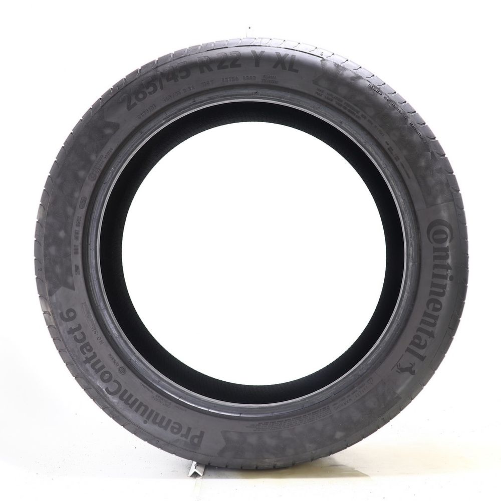 Set of (2) Used 285/45R22 Continental PremiumContact 6 MO-S ContiSilent 114Y - 6-7.5/32 - Image 3