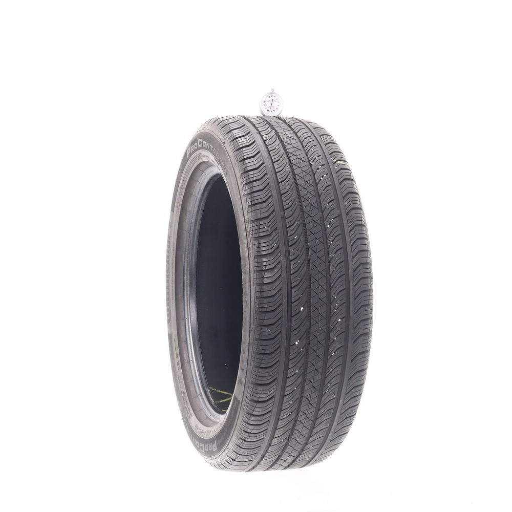 Set of (4) Used 235/50R19 Continental ProContact TX AO 99H - 7-8.5/32 - Image 4