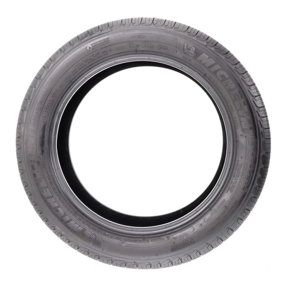 Set of (4) Used 215/55R17 Michelin Defender T+H 94H - 9/32 - Image 3