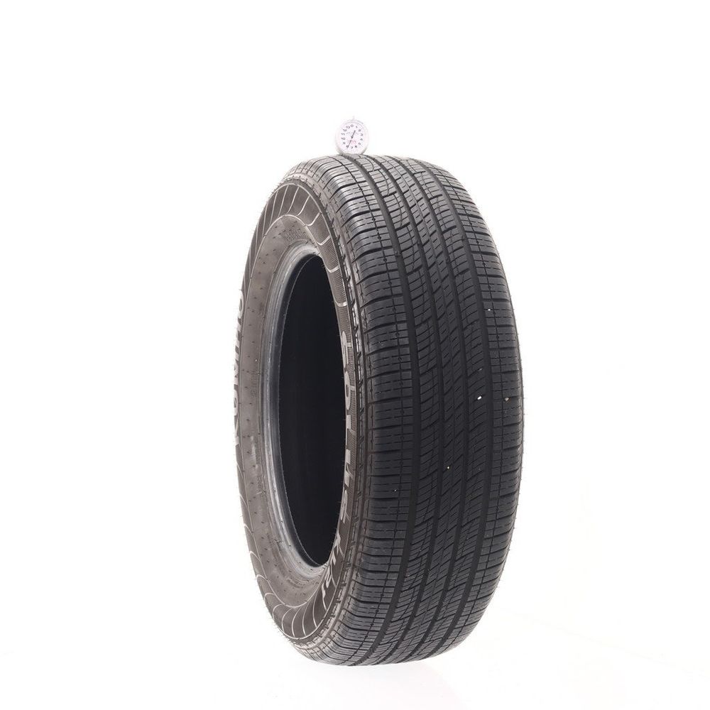 Set of (2) Used 225/65R17 Kumho Eco Solus KL21 102H - 7.5/32 - Image 1