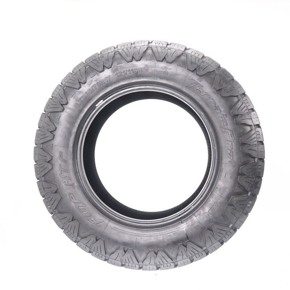 Set of (2) Used LT 265/70R17 AMP Terrain Pro A/T P 121/118S E - 8.5-9/32 - Image 3