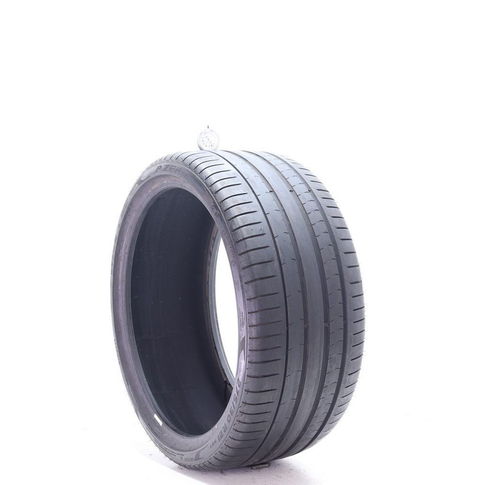 Set of (2) Used 275/30R21 Pirelli P Zero PZ4 Run Flat 98Y - 5.5-6.5/32 - Image 1
