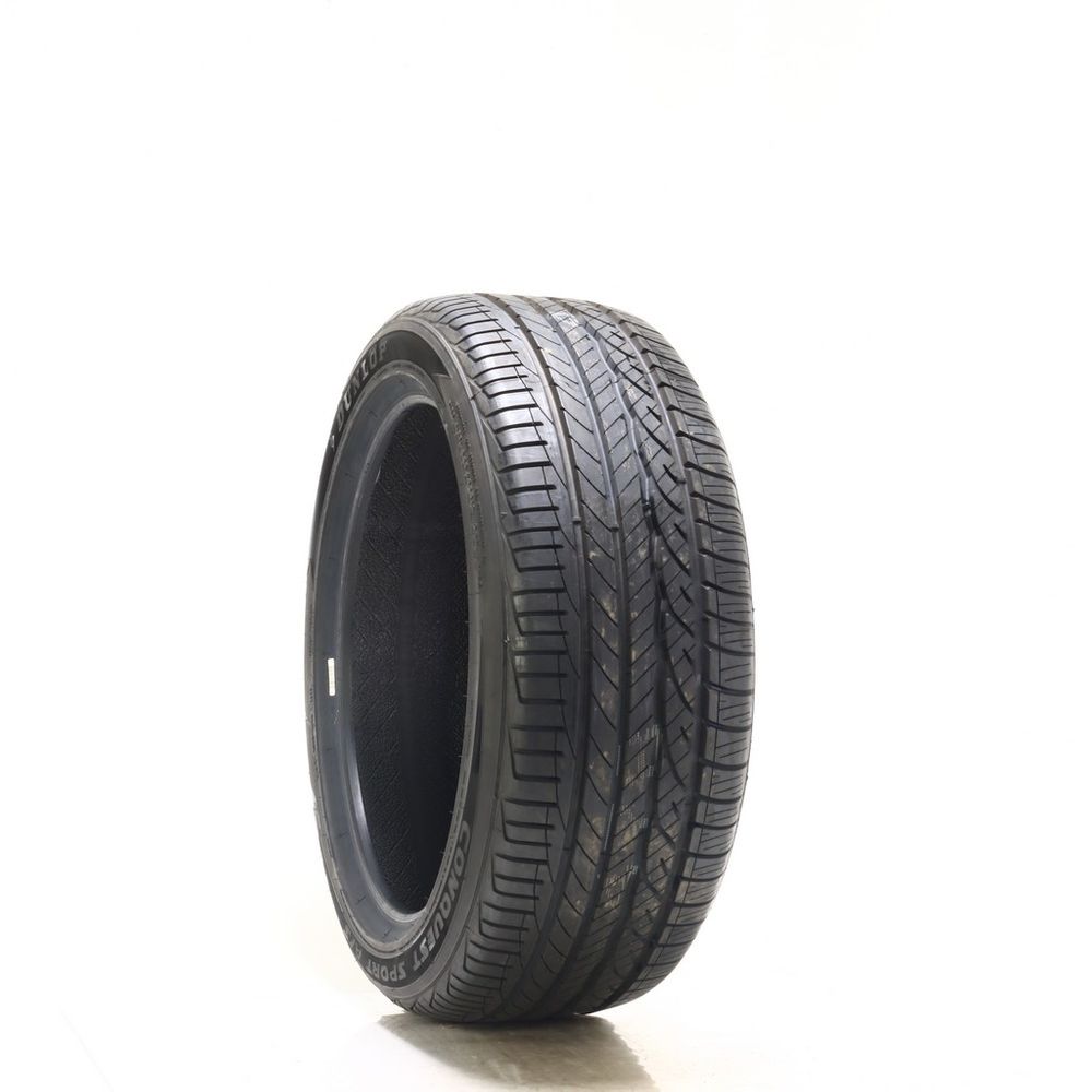 Set of (2) New 245/45R19 Dunlop Conquest sport A/S 98W - Image 1