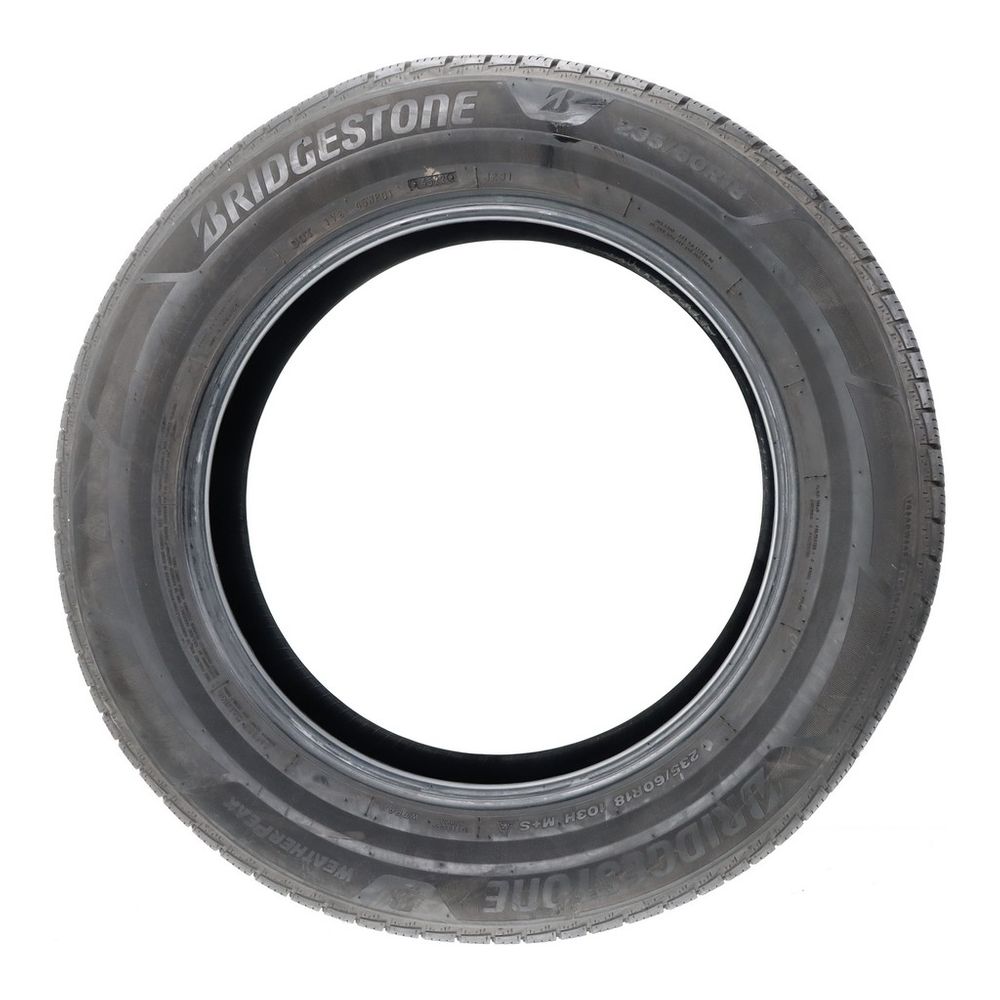 Set of (2) Used 235/60R18 Bridgestone WeatherPeak 103H - 7-8.5/32 - Image 6