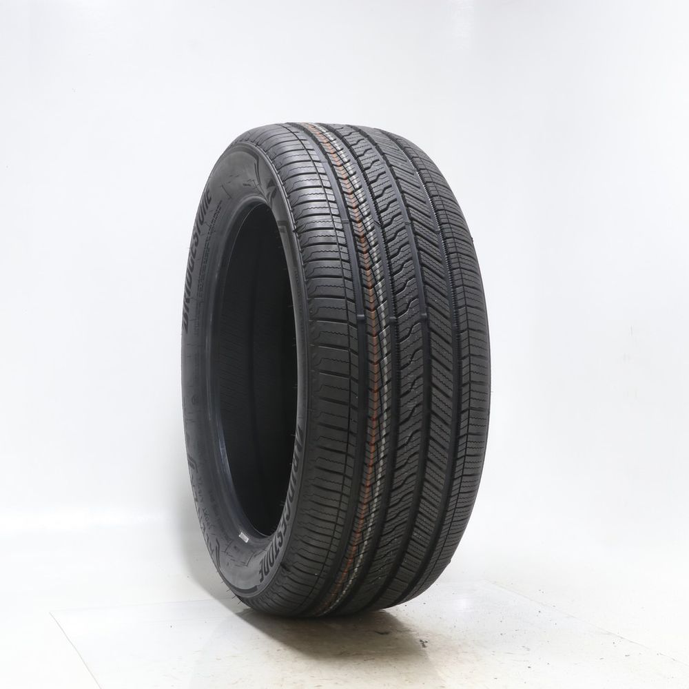 Set of (2) Driven Once 285/45R21 Bridgestone Alenza Sport A/S RFT 113H - 10/32 - Image 1