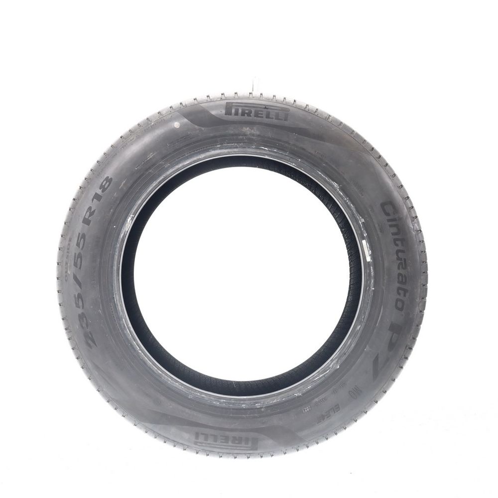 Set of (2) Used 235/55R18 Pirelli Cinturato P7 P7C2 MO Elect 104T - 7.5-8/32 - Image 6