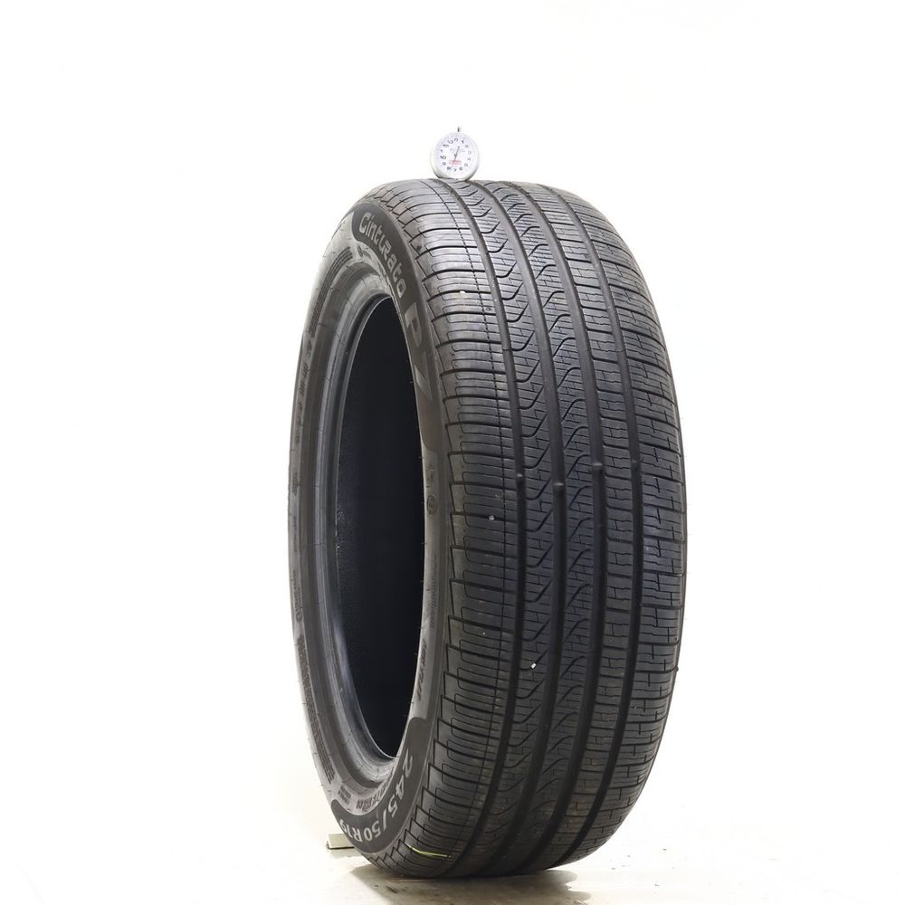 Set of (4) Used 245/50R19 Pirelli Cinturato P7 Run Flat 105H - 6-7.5/32 - Image 10