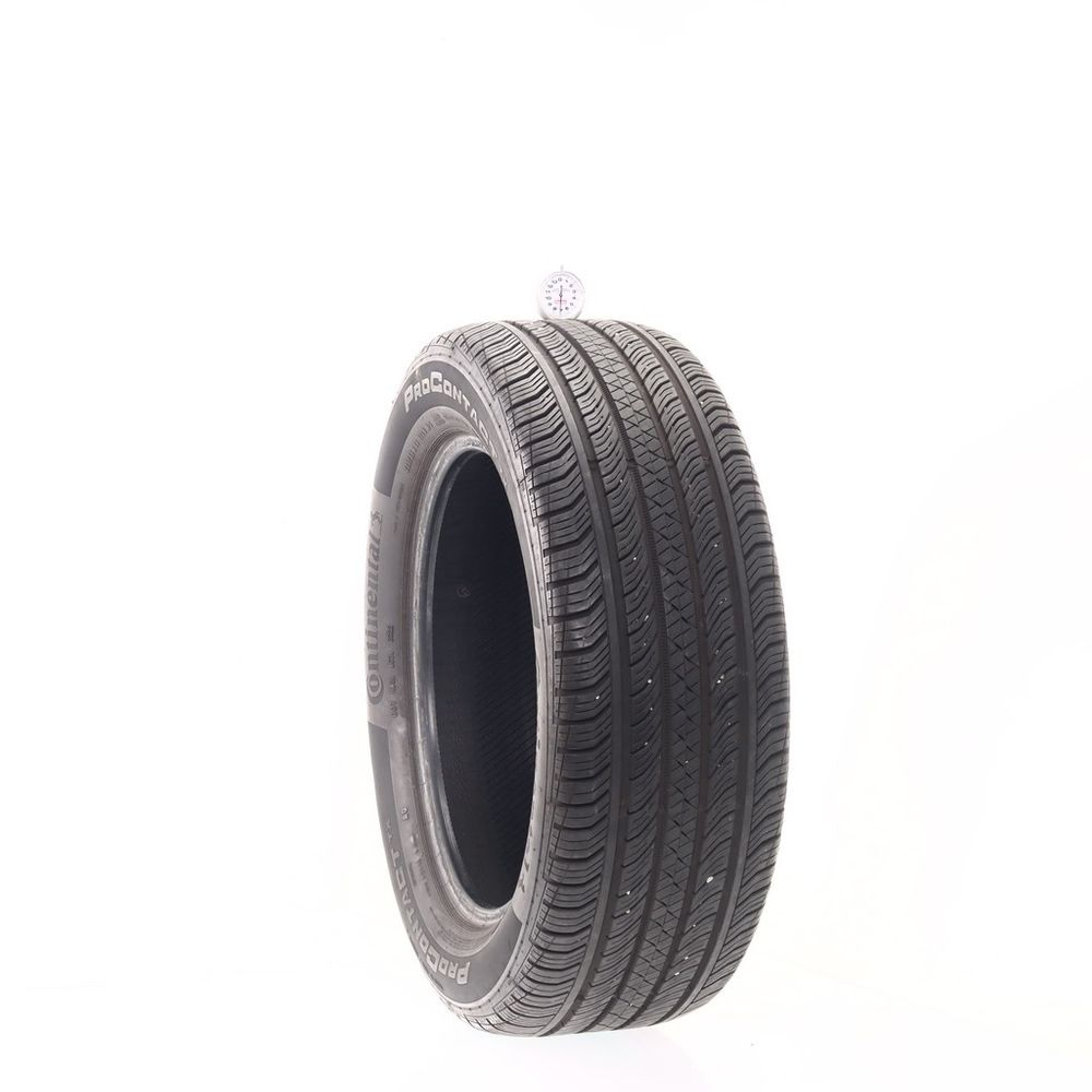 Set of (2) Used 235/55R18 Continental ProContact TX AO 100H - 5.5-7/32 - Image 4