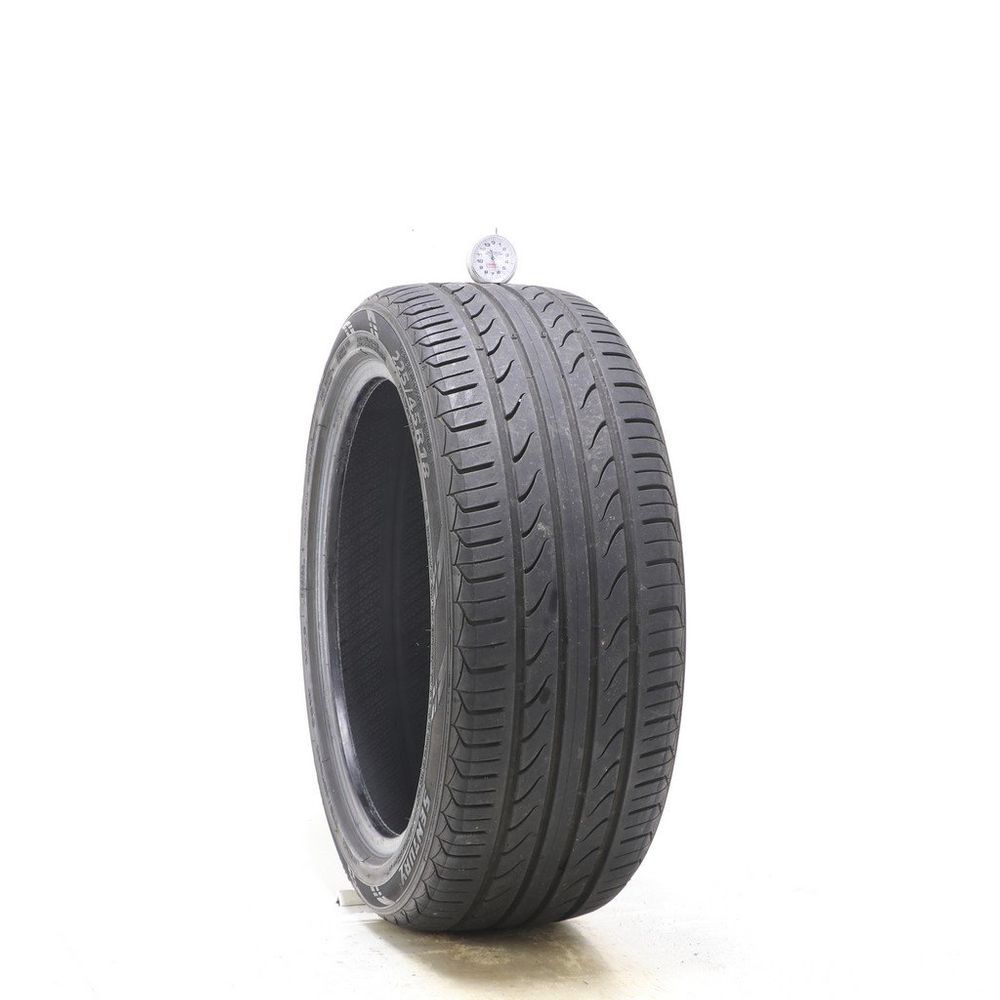 Set of (2) Used 225/45ZR18 Sentury UHP 95W - 6.5-8/32 - Image 1