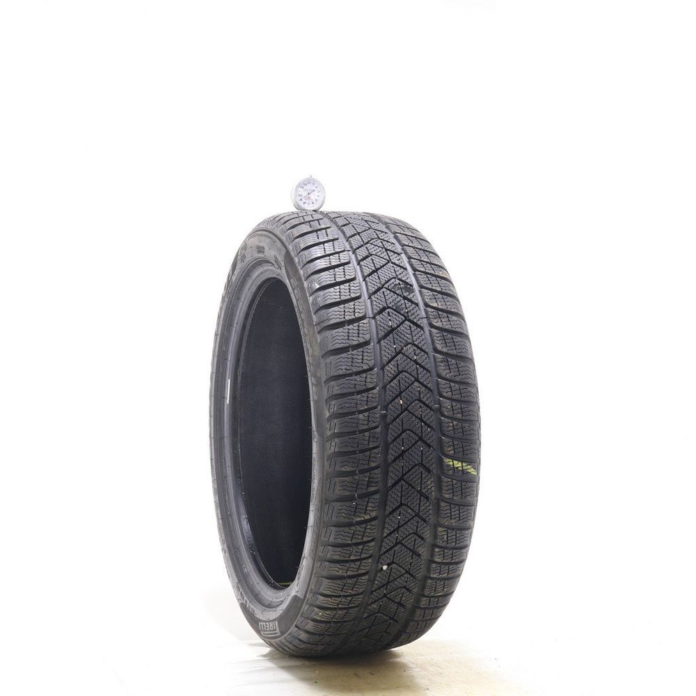 Used 225/45R18 Pirelli Winter Sottozero 3 Run Flat 95V - 9/32 - Image 1