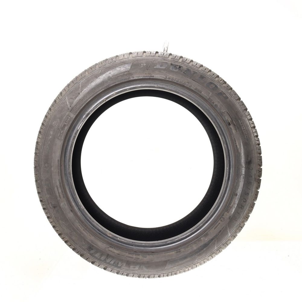 Set of (2) Used 245/50R18 Dunlop SP Winter Sport 3D DSST Run Flat 100H - 8-8.5/32 - Image 3