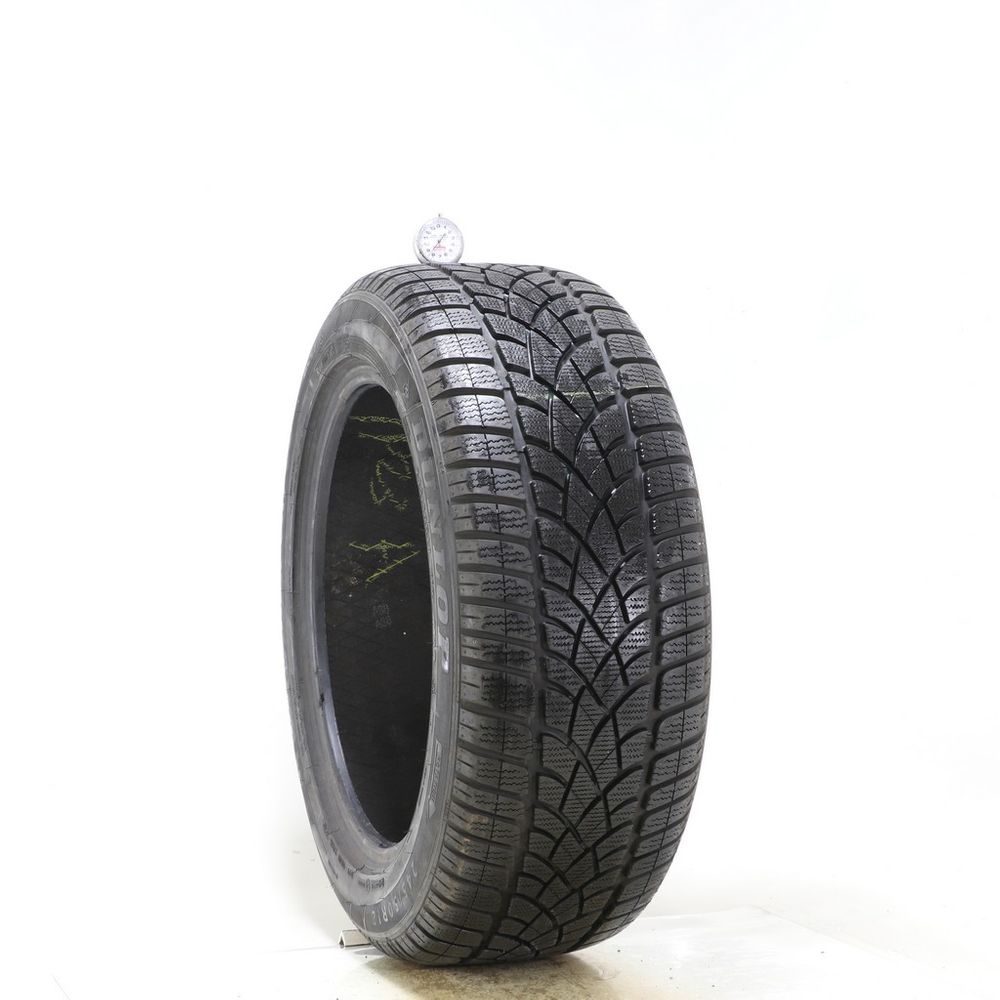 Set of (2) Used 245/50R18 Dunlop SP Winter Sport 3D DSST Run Flat 100H - 8-8.5/32 - Image 4