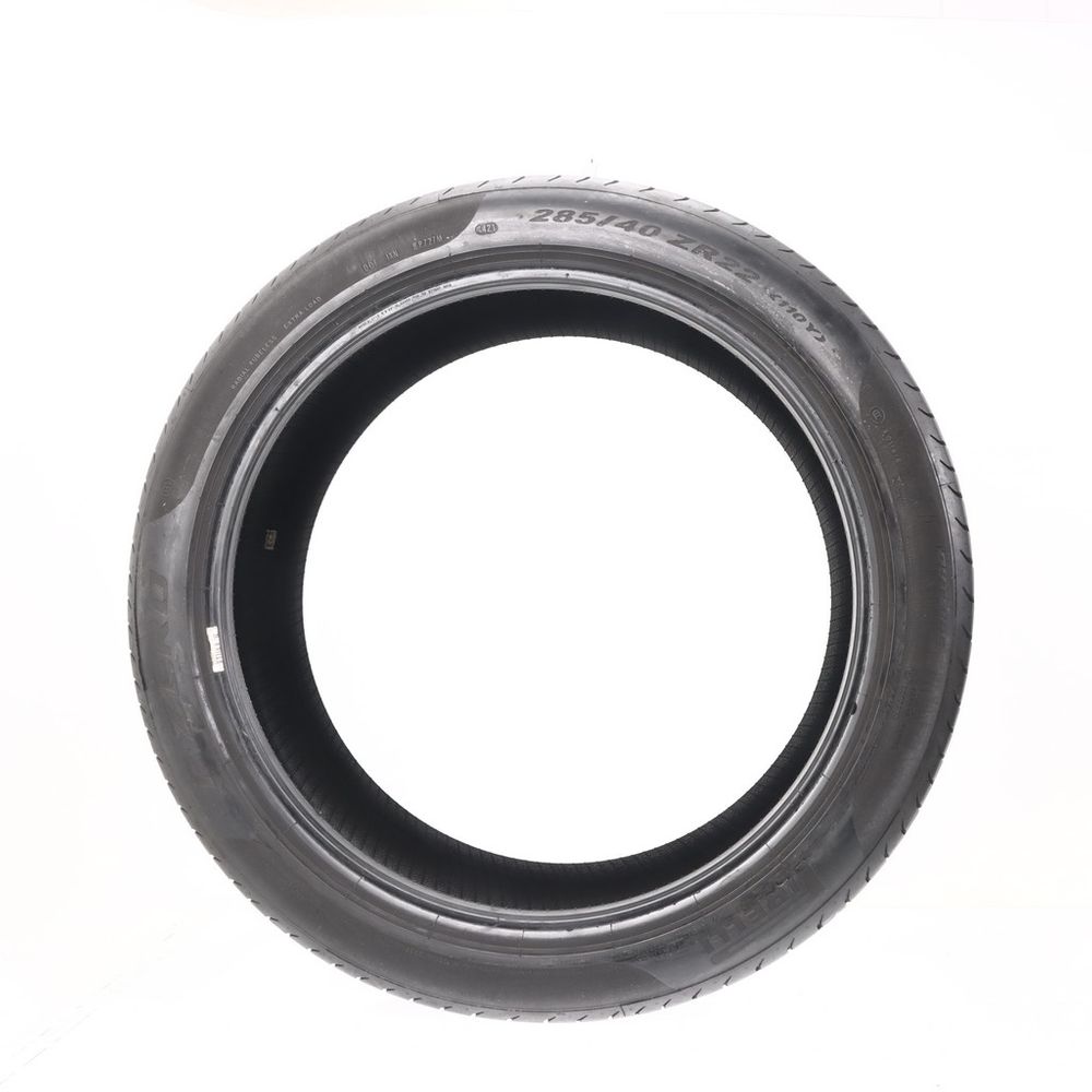 Set of (2) Used 285/40ZR22 Pirelli P Zero B1 110Y - 5-6.5/32 - Image 6
