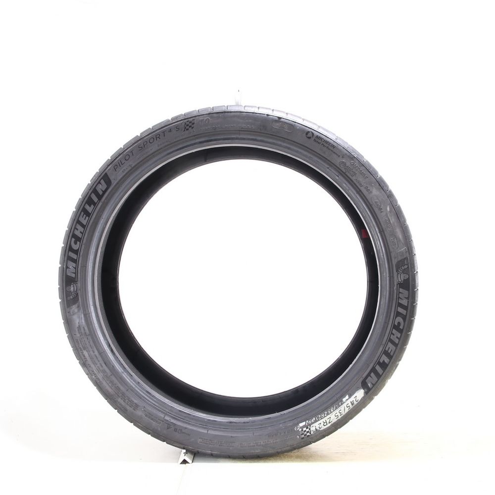 Used 245/35ZR21 Michelin Pilot Sport 4 S TO Acoustic 96Y - 7/32 - Image 3