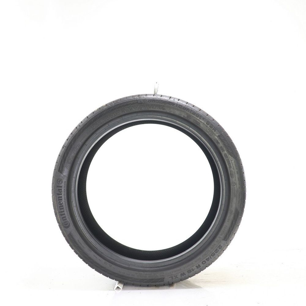 Set of (2) Used 225/40R18 Continental ContiSportContact 5 SSR MOE 92W - 7.5-8.5/32 - Image 6