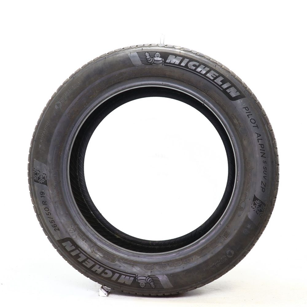 Used 265/50R19 Michelin Pilot Alpin 5 ZP SUV 110H - 7.5/32 - Image 3