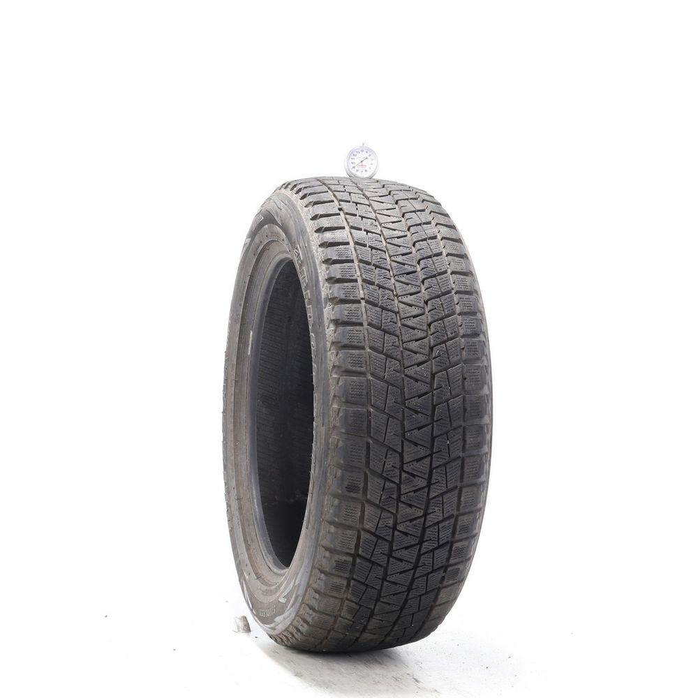 Set of (2) Used 235/55R18 Bridgestone Blizzak DM-V1 100R - 9-10/32 - Image 1