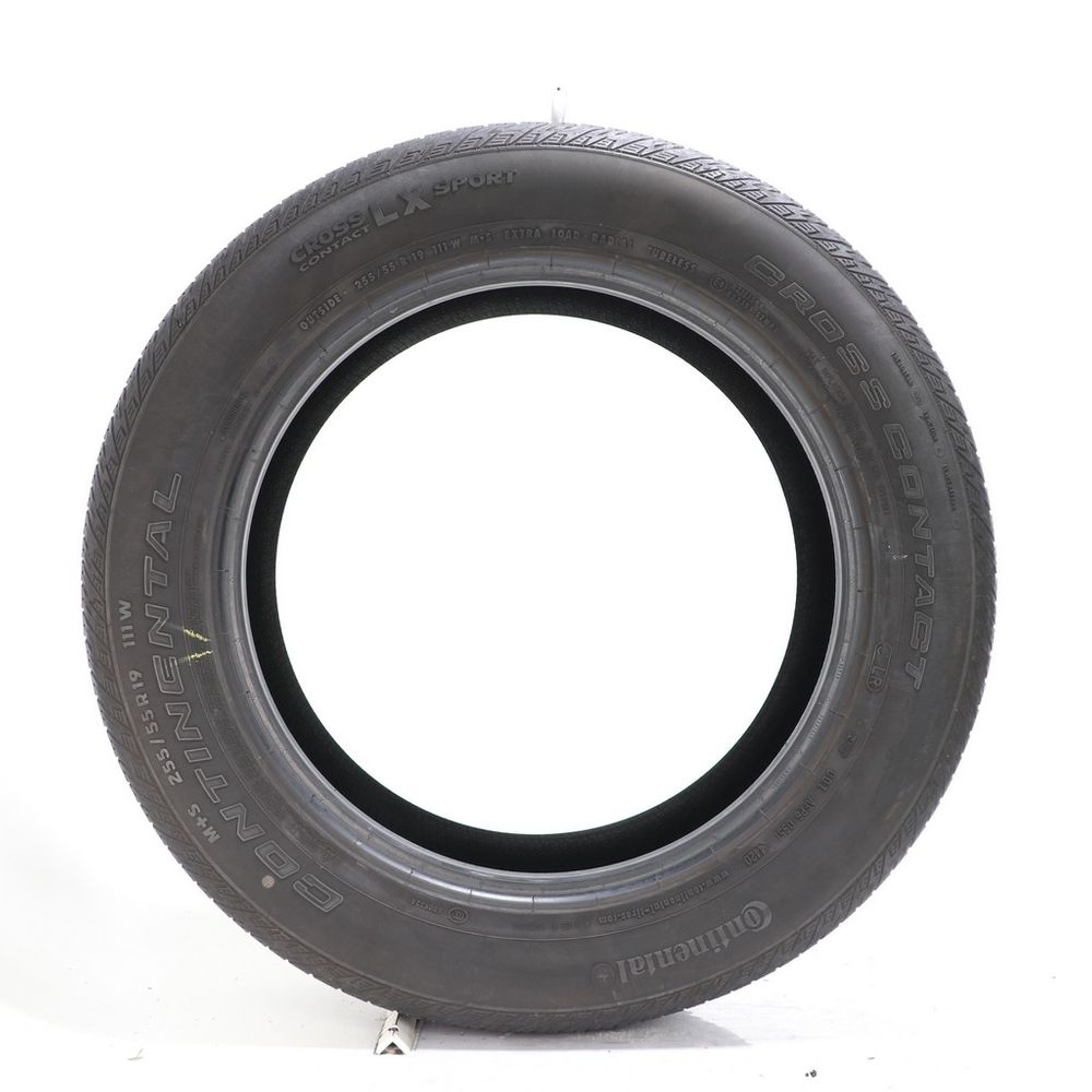 Set of (2) Used 255/55R19 Continental CrossContact LX Sport J LR 111W - 7-8/32 - Image 6