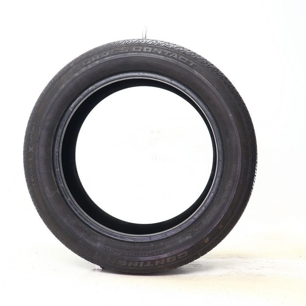 Set of (2) Used 255/50R19 Continental CrossContact LX Sport SSR MOE 107H - 5.5-6.5/32 - Image 6