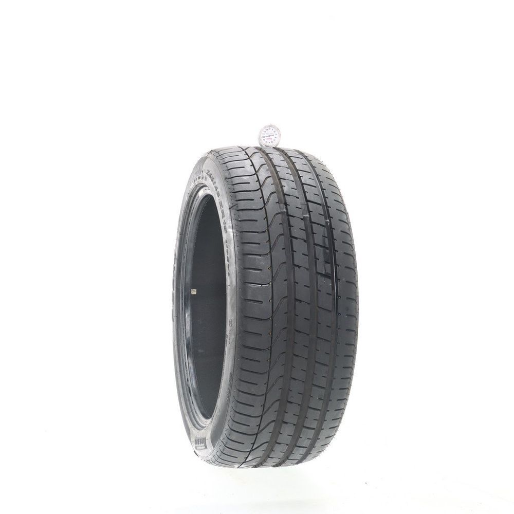 Set of (2) Used 245/45ZR19 Pirelli P Zero J 102Y - 10/32 - Image 1