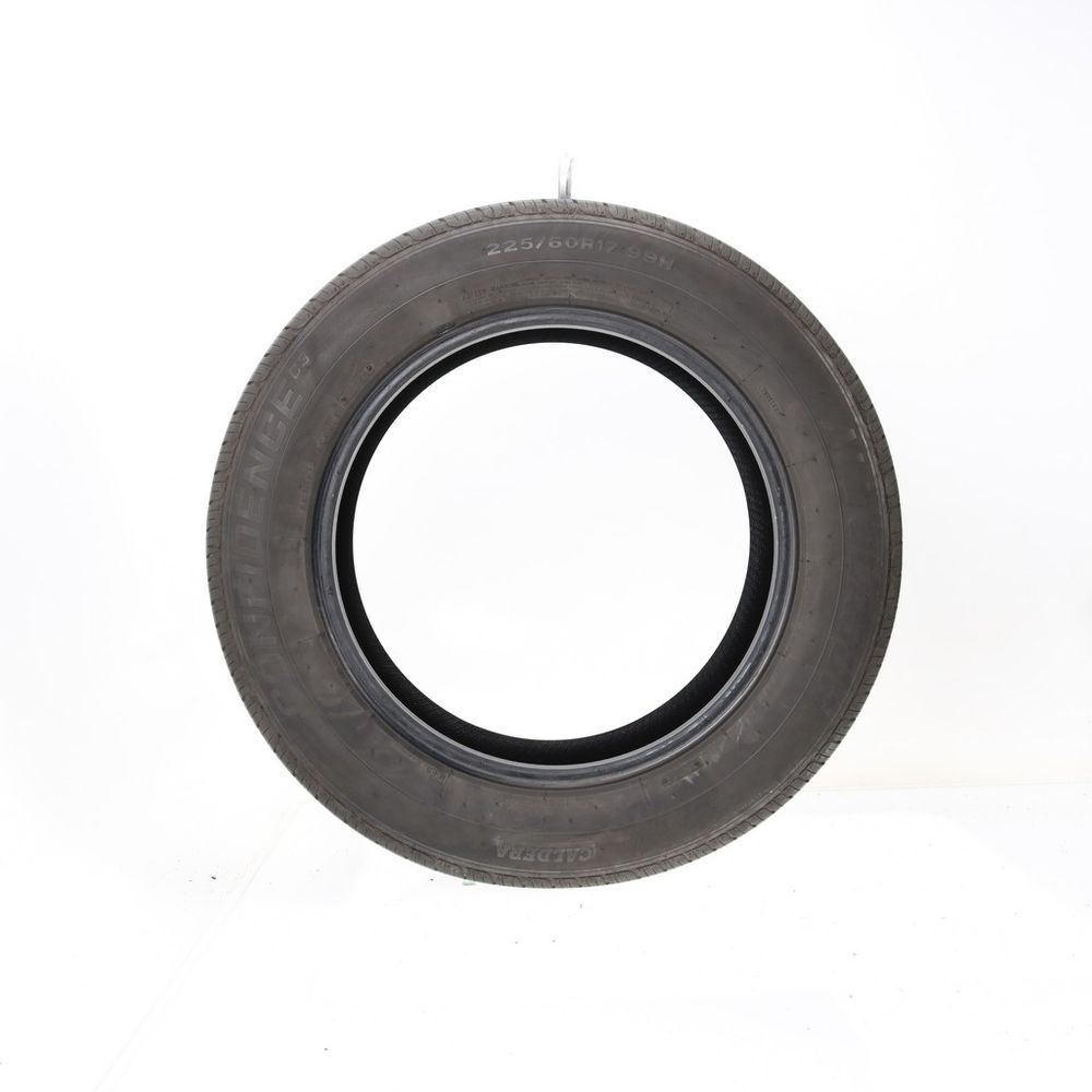 Set of (2) Used 225/60R17 Caldera Confidence C3 99H - 7-8.5/32 - Image 3