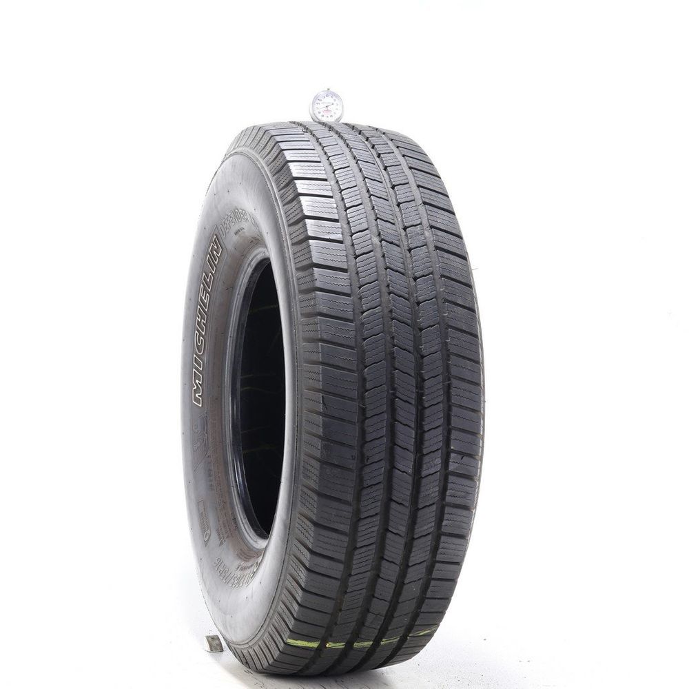 Set of (2) Used LT 265/75R16 Michelin Defender LTX M/S 123/120R E - 9.5-10.5/32 - Image 1