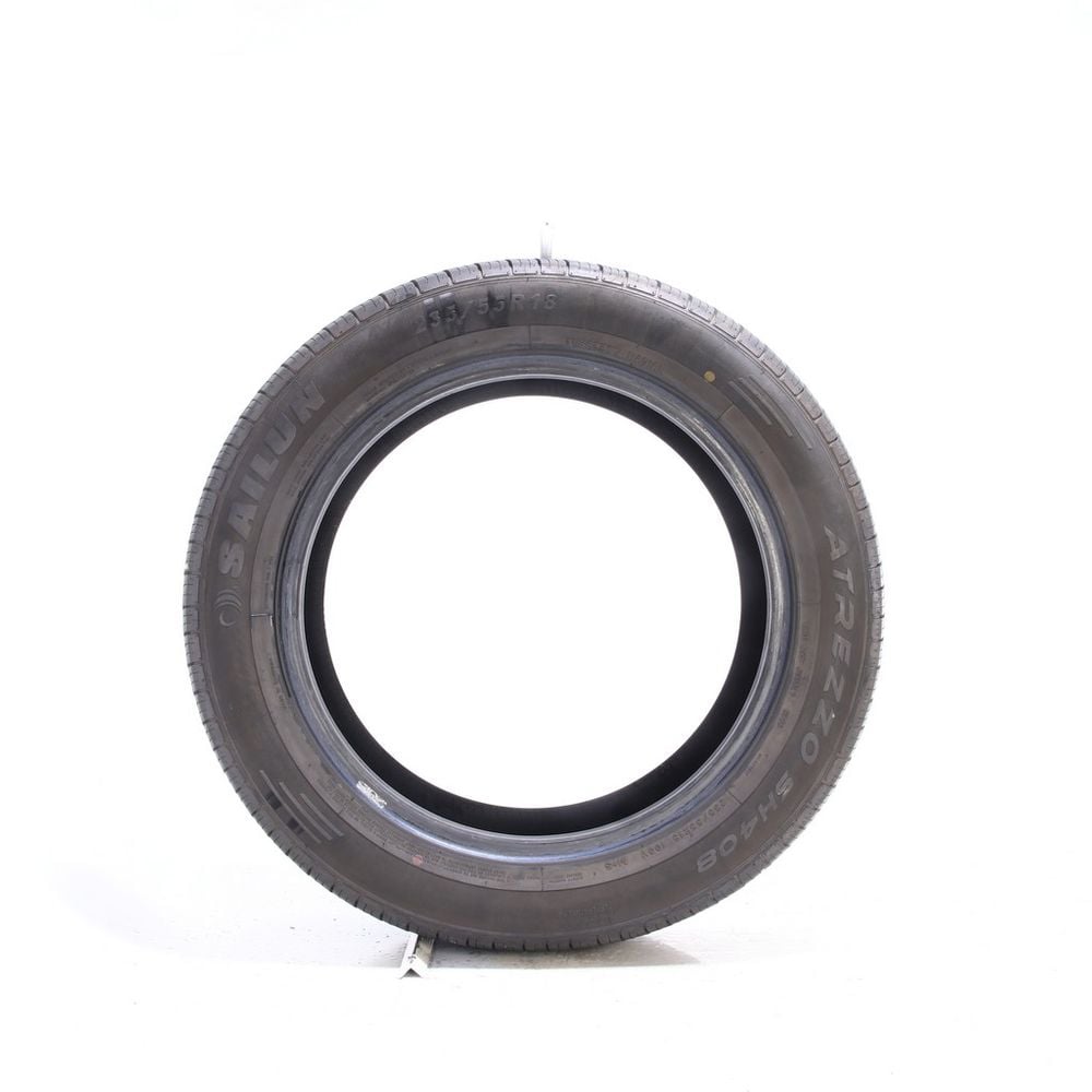 Set of (2) Used 235/55R18 Sailun Atrezzo SH408 100V - 8-9.5/32 - Image 3