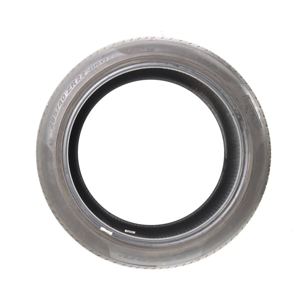 Used 285/40ZR22 Pirelli P Zero B1 110Y - 5.5/32 - Image 3