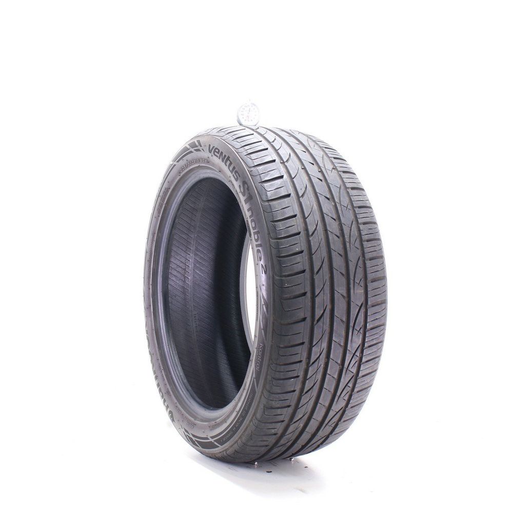 Set of (2) Used 225/50ZR18 Hankook Ventus S1 Noble2 95W - 7-8/32 - Image 1