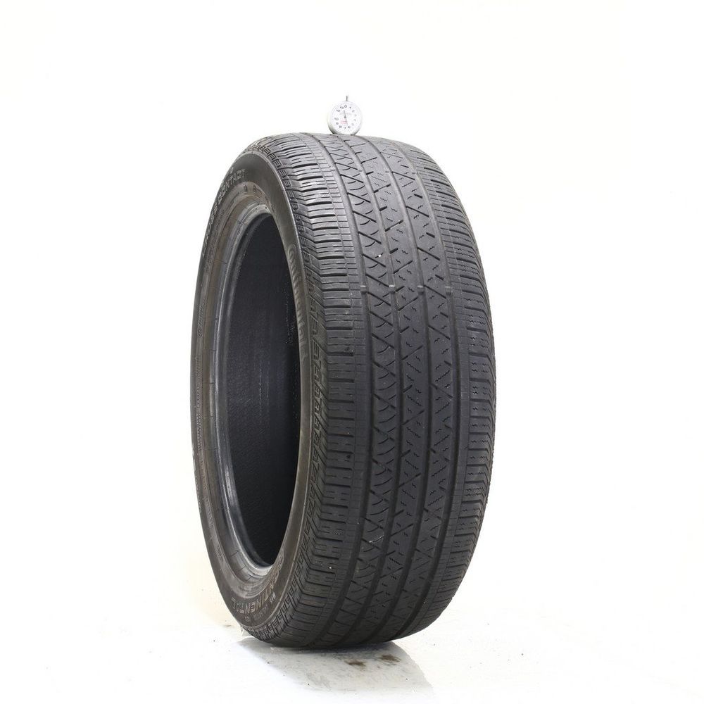 Set of (2) Used 245/50R20 Continental CrossContact LX Sport 102V - 6-7/32 - Image 1