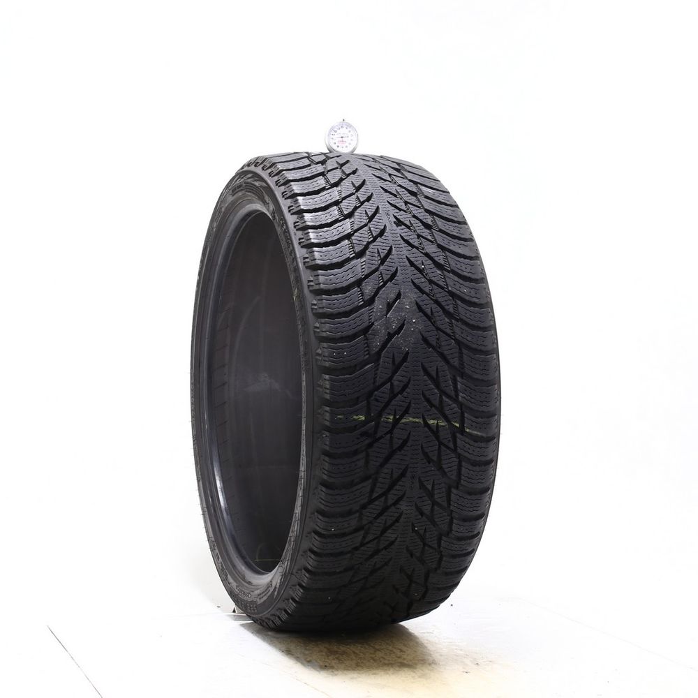 Set of (2) Used 255/35R21 Nokian Hakkapeliitta R3 SUV 98T - 9-10/32 - Image 4