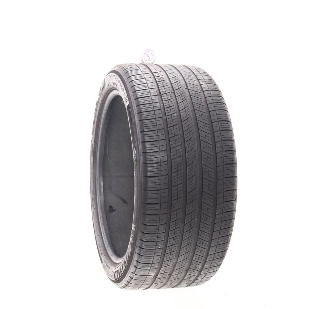 Set of (2) Used 295/40R21 Michelin Pilot Sport All Season 4 NEO 111V - 5.5-6/32 - Image 1