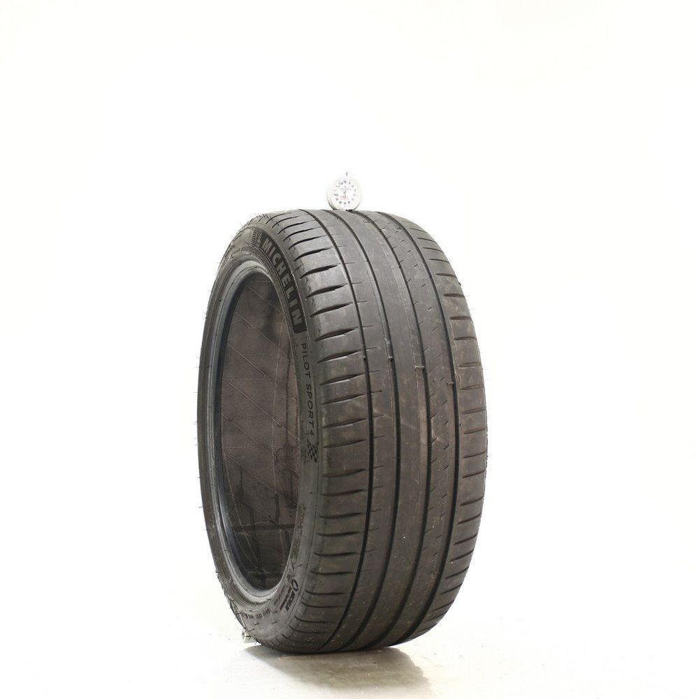 Set of (2) Used 235/40ZR18 Michelin Pilot Sport 4 95Y - 7-7.5/32 - Image 1