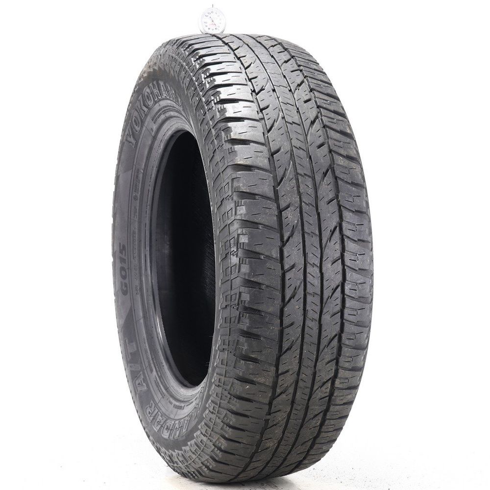 Set of (4) Used 255/70R18 Yokohama Geolandar A/T G015 113H - 5.5-7/32 - Image 1
