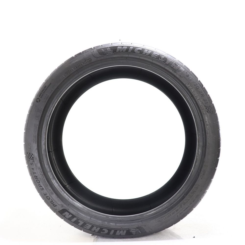 Set of (2) Used 315/30ZR21 Michelin Pilot Sport 4 S ND0 105Y - 5.5-6/32 - Image 3