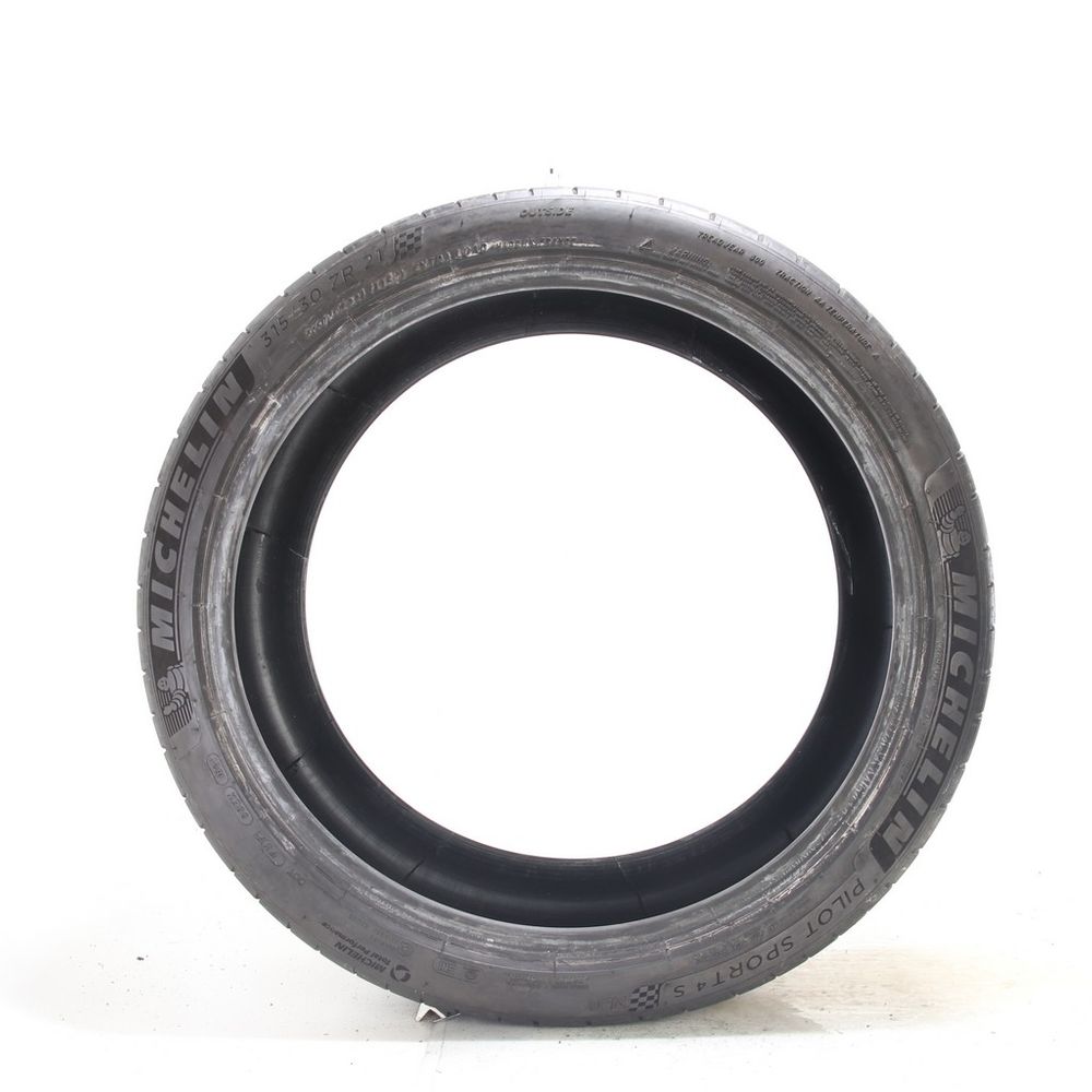 Set of (2) Used 315/30ZR21 Michelin Pilot Sport 4 S ND0 105Y - 5.5-6/32 - Image 6