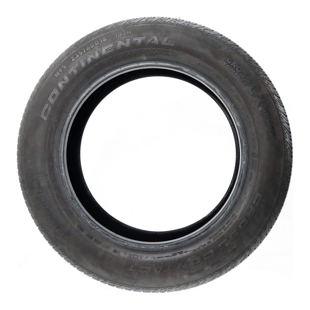 Set of (4) Used 235/60R18 Continental CrossContact LX Sport SSR MOE 103H - 6.5-8/32 - Image 6