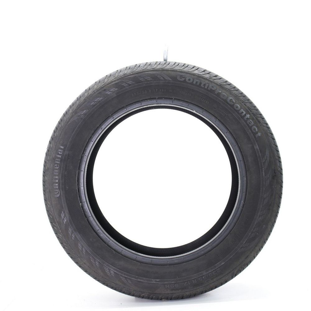 Set of (2) Used 235/55R17 Continental ContiProContact 99H - 6-6.5/32 - Image 6