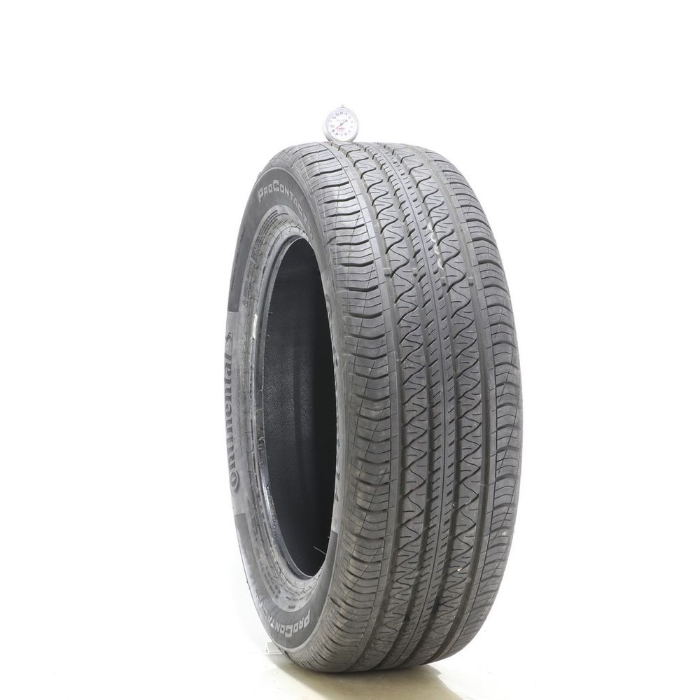 Set of (2) Used 235/55R19 Continental ProContact RX 105T - 8.5-9/32 - Image 4