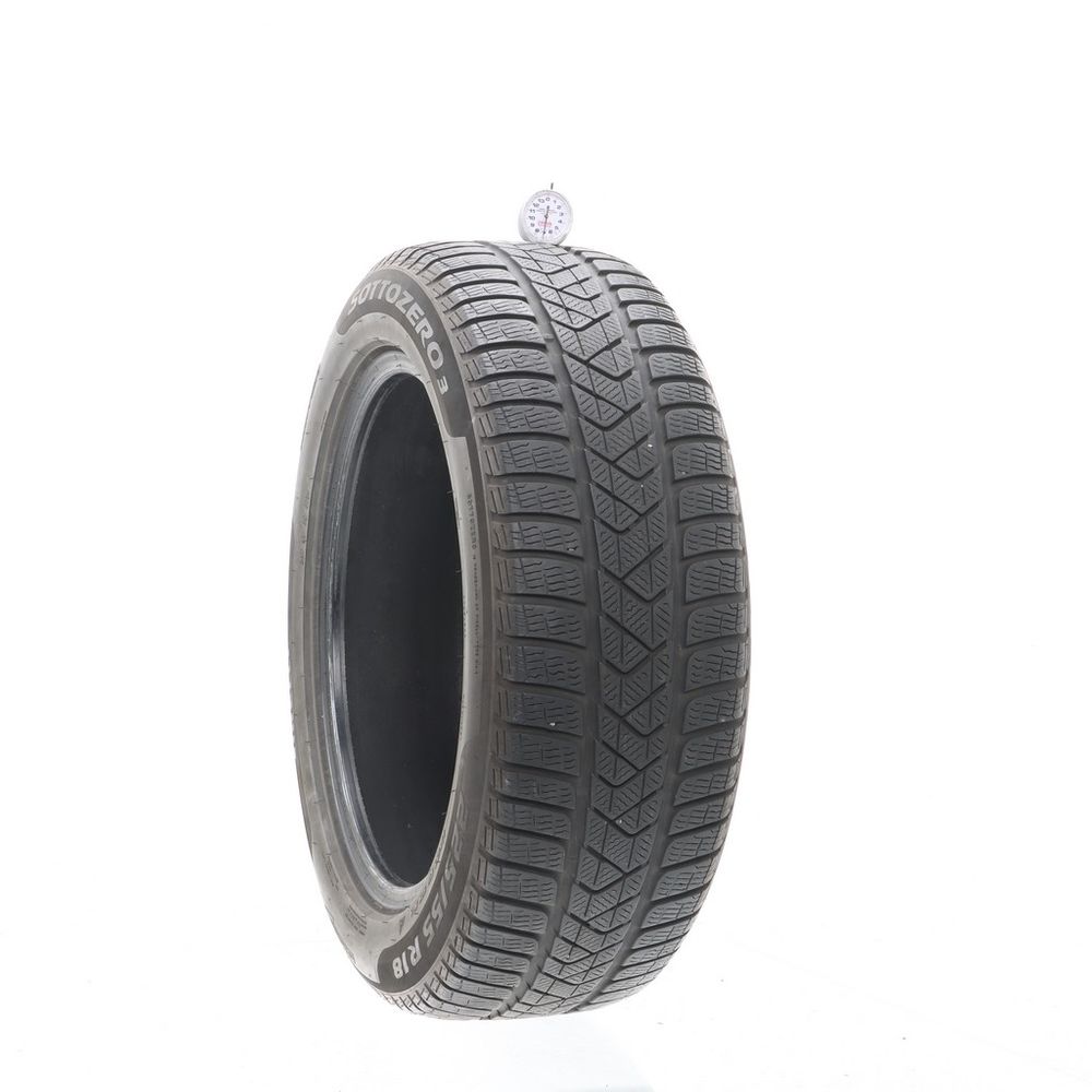 Used 225/55R18 Pirelli Winter Sottozero 3 98H - 7/32 - Image 1