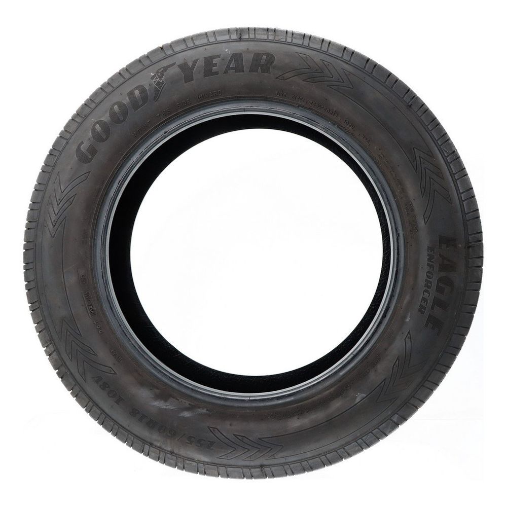 Set of (4) Used 255/60R18 Goodyear Eagle Enforcer 108V - 9-10.5/32 - Image 6