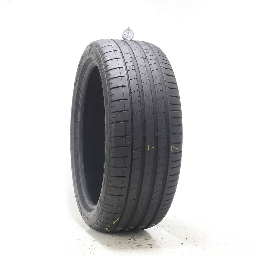 Set of (2) Used 285/40R23 Pirelli P Zero PZ4 MO 107Y - 7/32 - Image 1