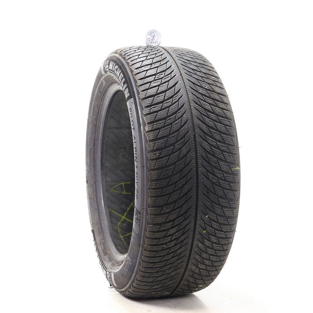 Set of (2) Used 265/50R19 Michelin Pilot Alpin 5 ZP SUV 110H - 6-7.5/32 - Image 4