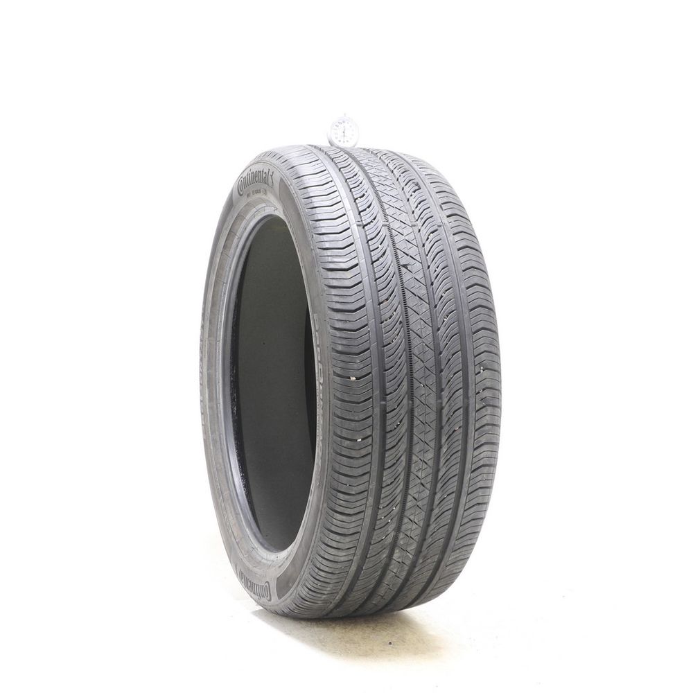 Set of (2) Used 245/45R20 Continental ProContact TX AO ContiSilent  103H - 7-8.5/32 - Image 1